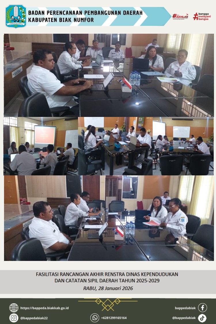 Fasilitasi Rancangan Akhir Renstra Dinas Dukcapil 2025-2029