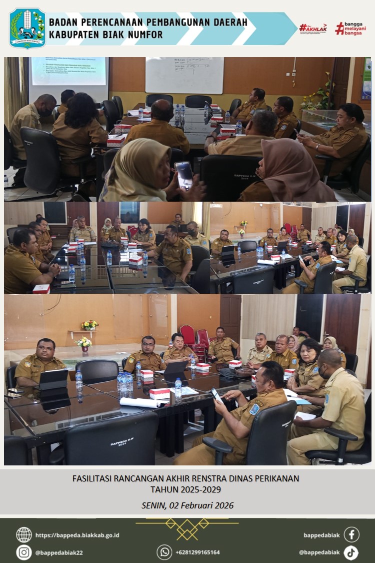 Fasilitasi Rancangan Akhir Renstra Dinas Perikanan 2025-2029
