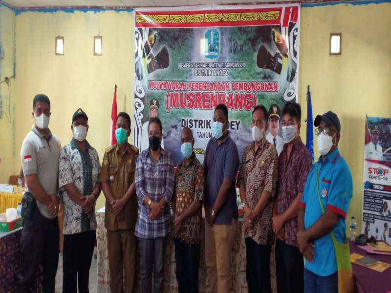 Musrenbang RKPD 2023 TA. 2022 Tingkat Distrik Andey