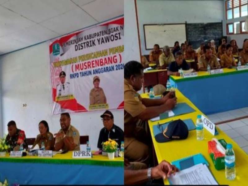 Musrenbang Distrik Yawosi 25 Februari 2025