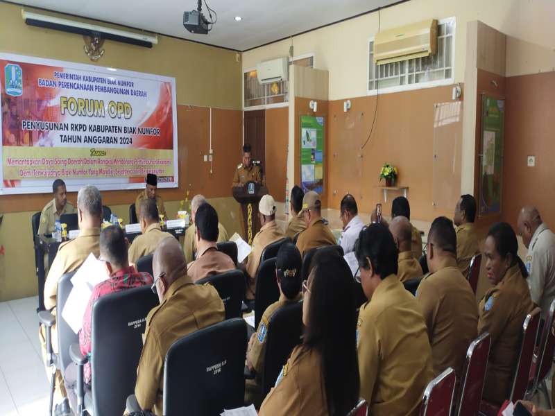 Forum OPD Dalam Rangka Penyusunan RKPD T.A 2024