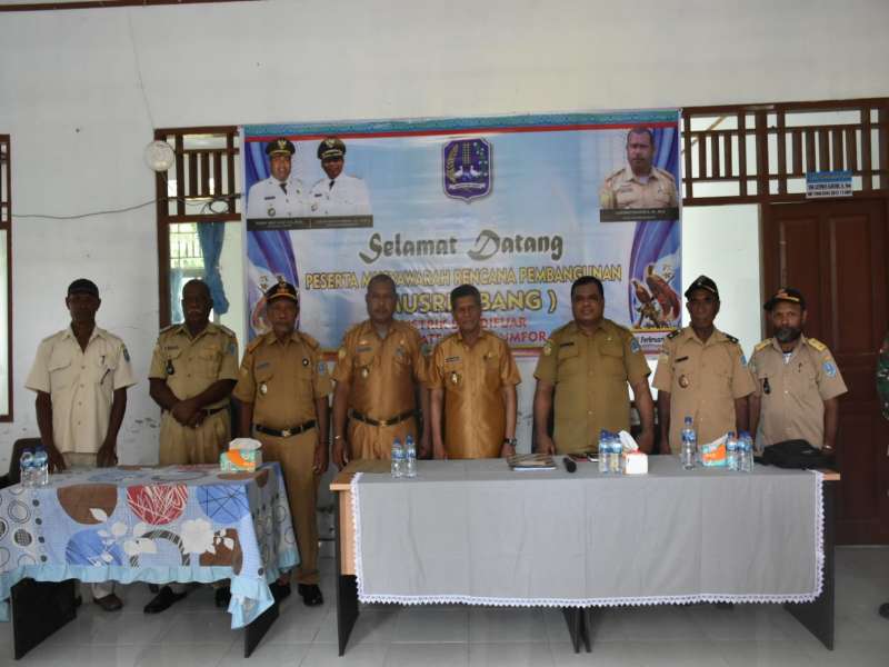 Musrenbang Distrik Bondifuar 20 Februari 2023