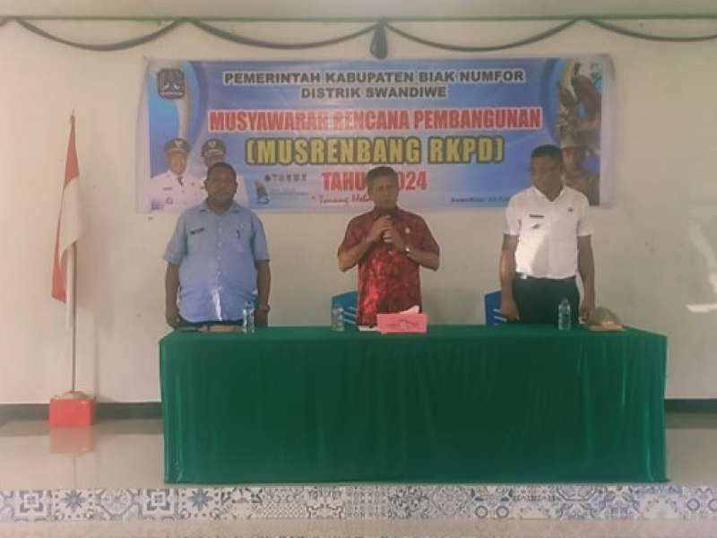 Musrenbang Distrik Swandiwe 24 Februari 2023