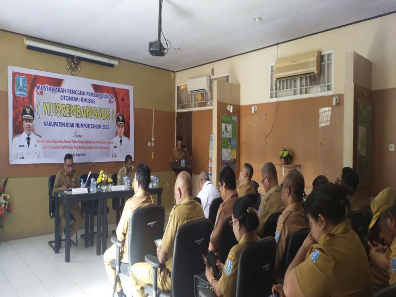 Musrenbang Otonomi Khusus Dalam Rangka Penyusunan RKPD T.A 2024